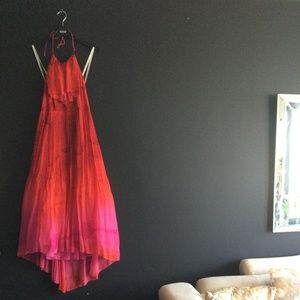 Tracy Reese, size 8, pink/red dress